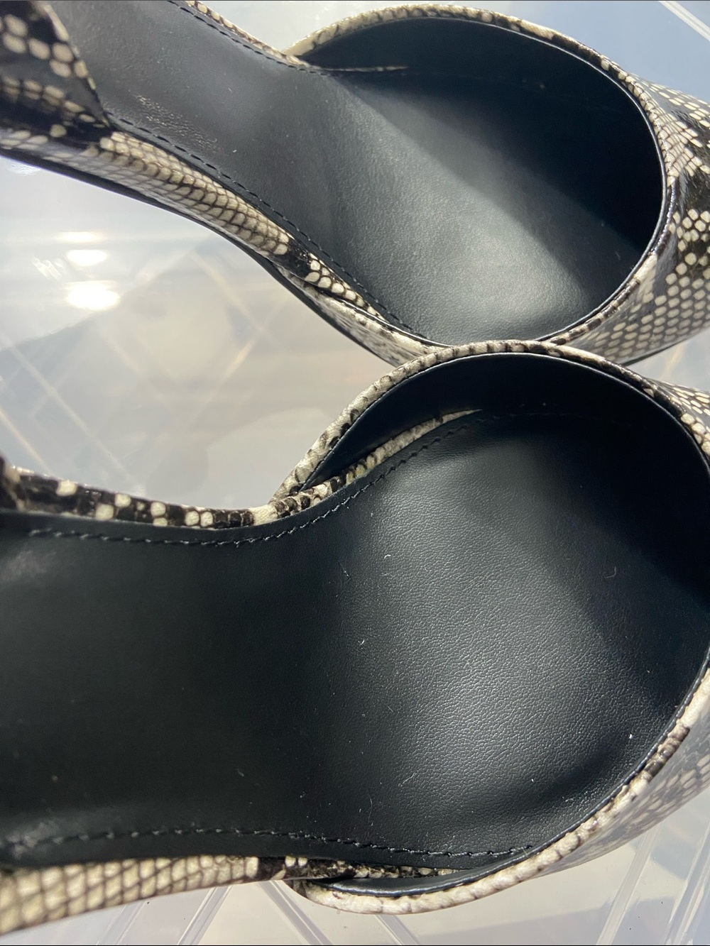 Marc Fisher Hadya Snake Print Slingback Pumps – Size 8.5 - Picture 8 of 13